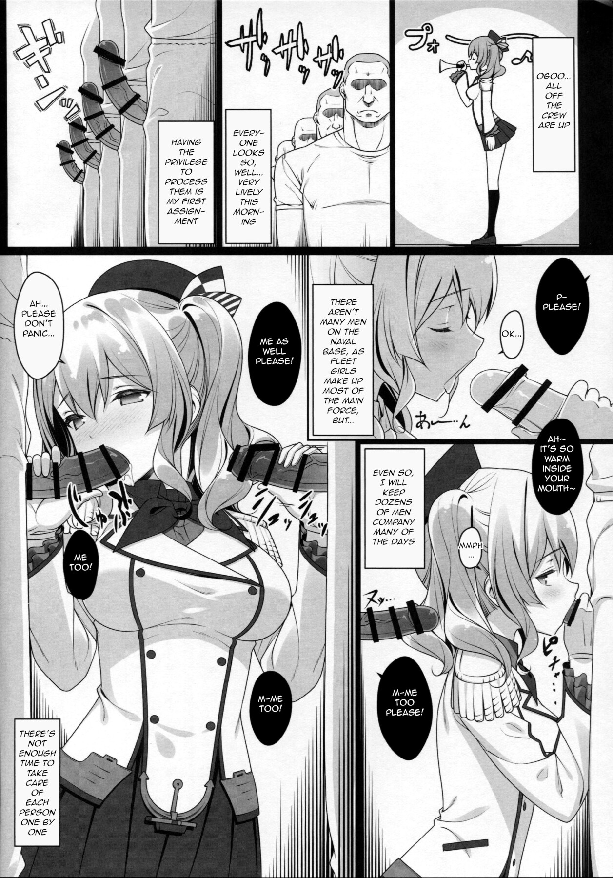 Hentai Manga Comic-Baby-Making Warship Kashima's Mating Report-Read-5